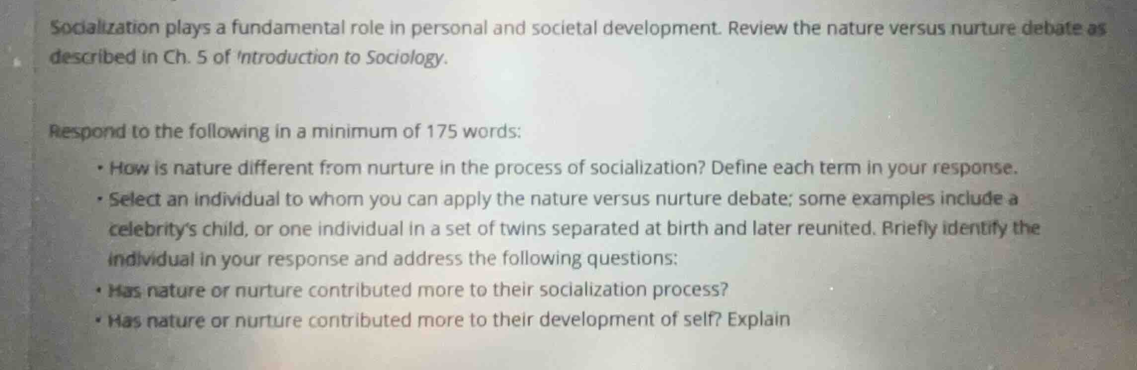 socialization plays a fundamental role in personal and societal develop…