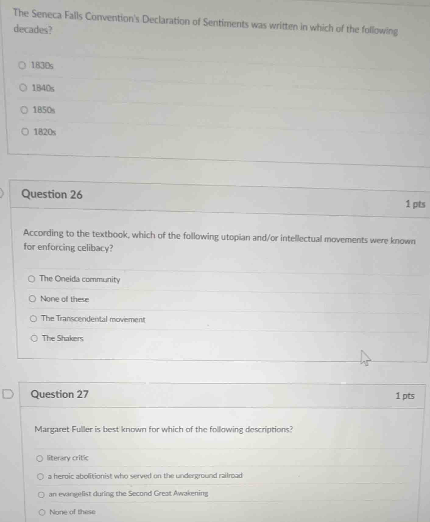 the seneca falls conventions declaration of sentiments was written in w…