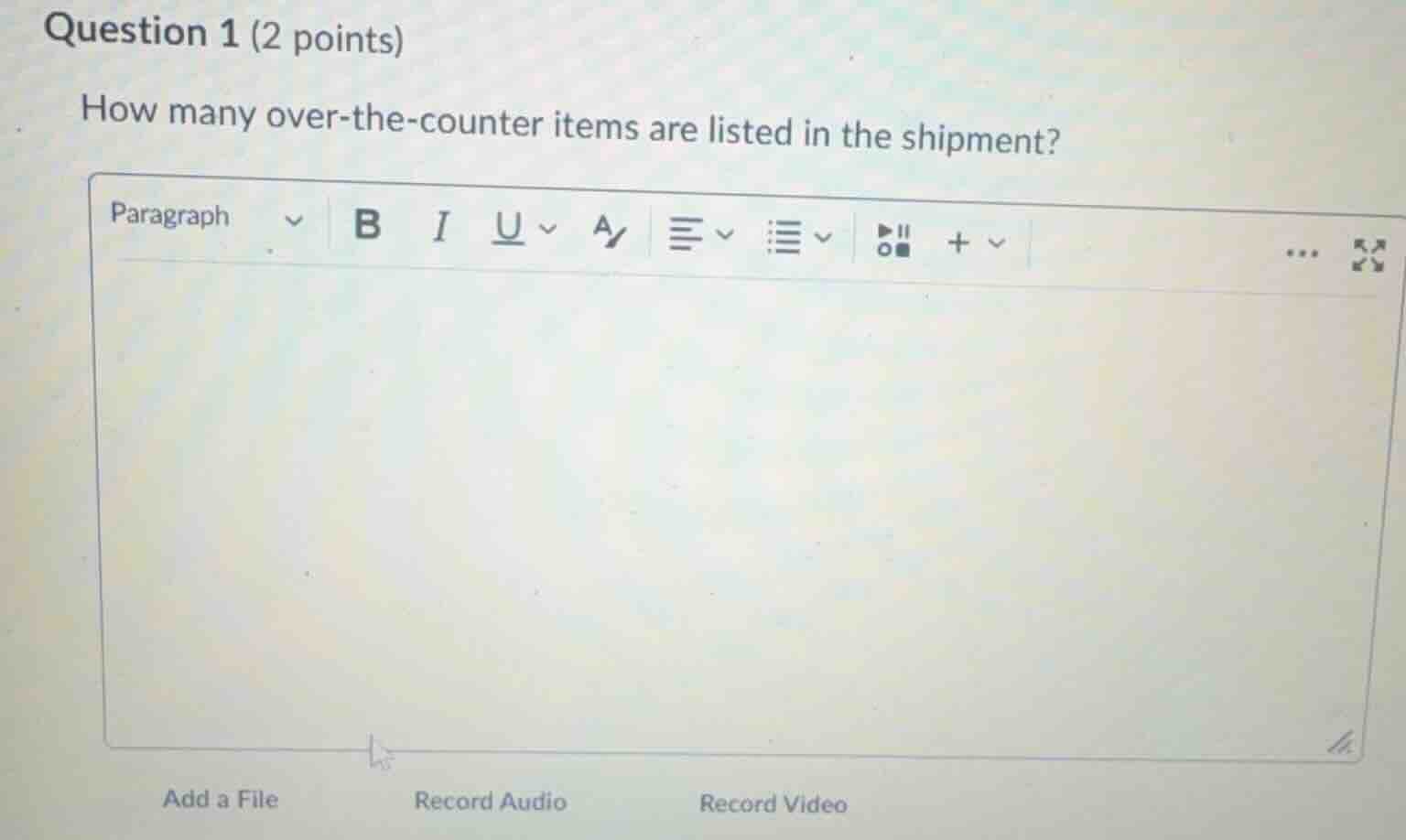 Question was provided via image upload.