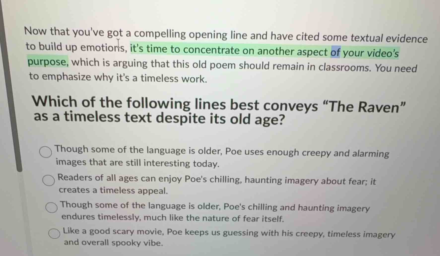 now that youve got a compelling opening line and have cited some textua…