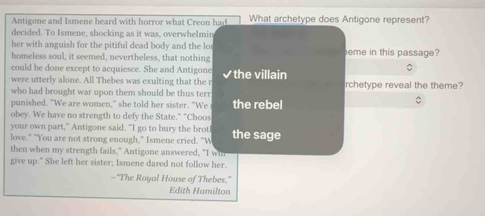 antigone and ismene heard with horror what creon had decided. to ismene…