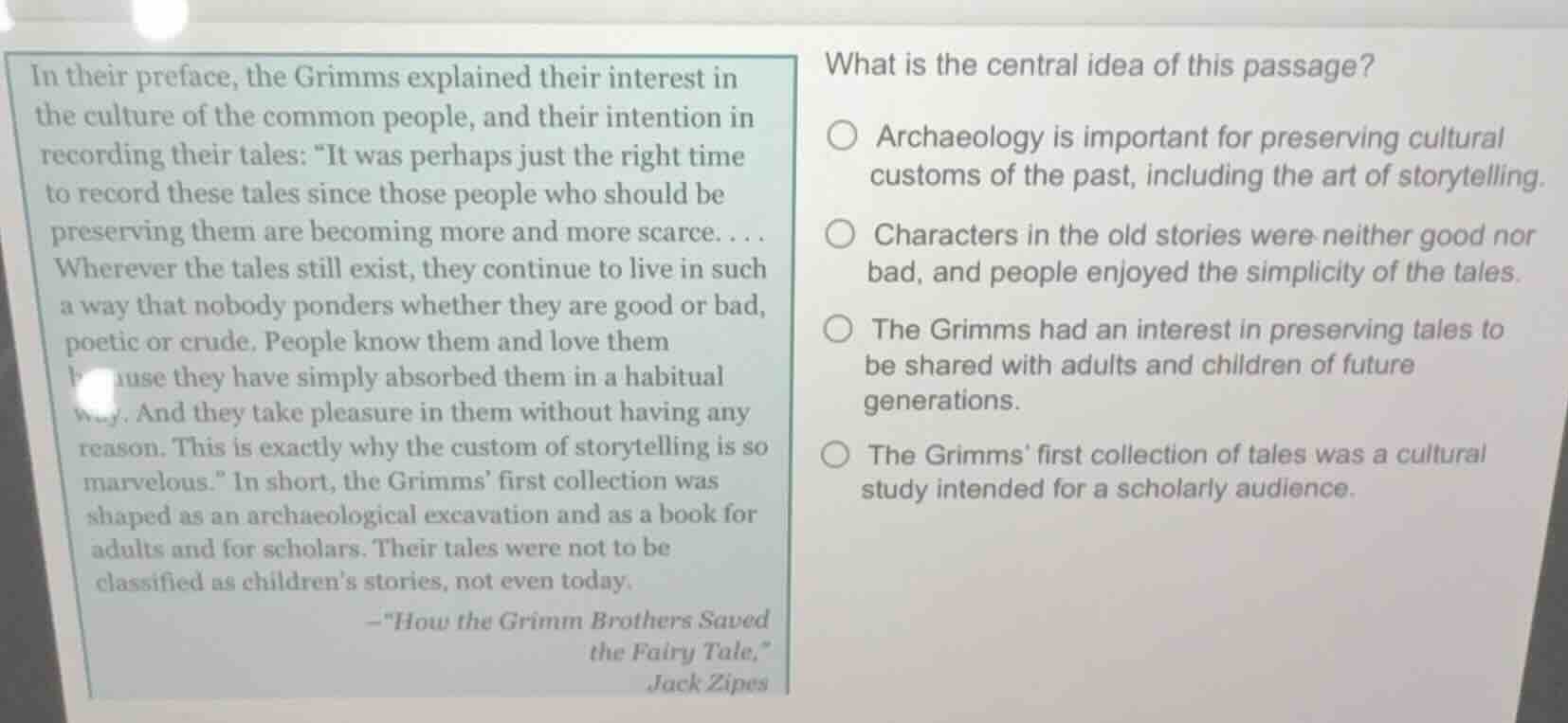 in their preface, the grimms explained their interest in the culture of…