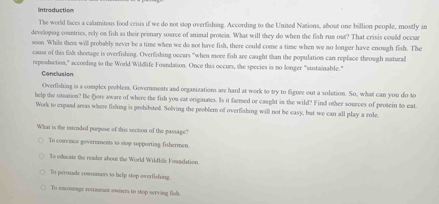 introduction the world faces a calamitous food crisis if we do not stop…