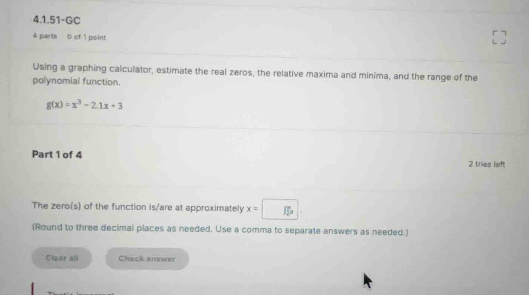 using a graphing calculator, estimate the real zeros, the relative maxi…