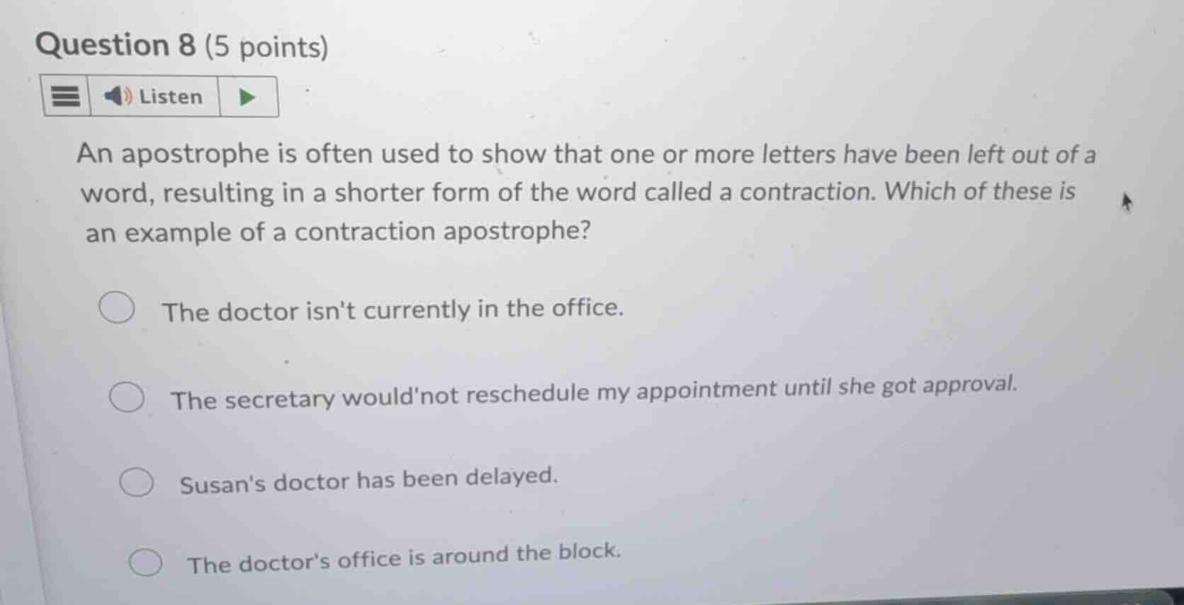 an apostrophe is often used to show that one or more letters have been …