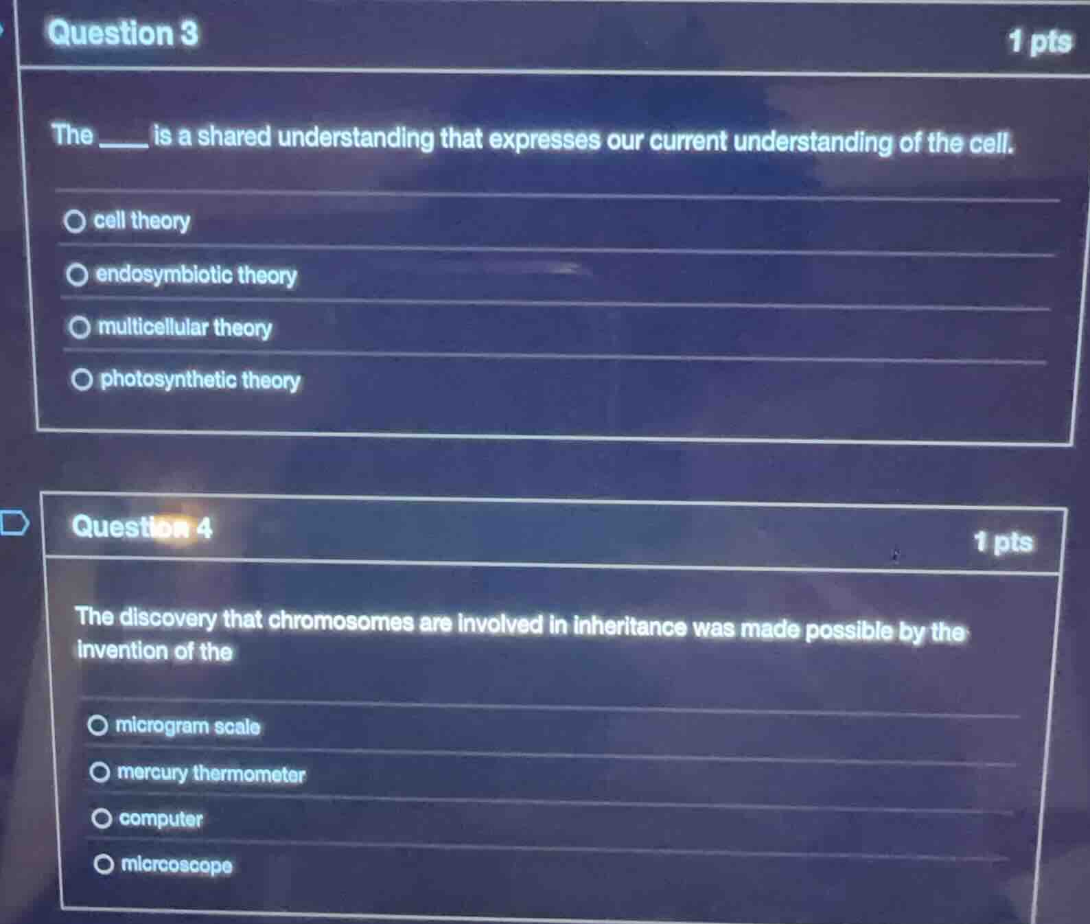 question 3 1 pts the ___ is a shared understanding that expresses our c…