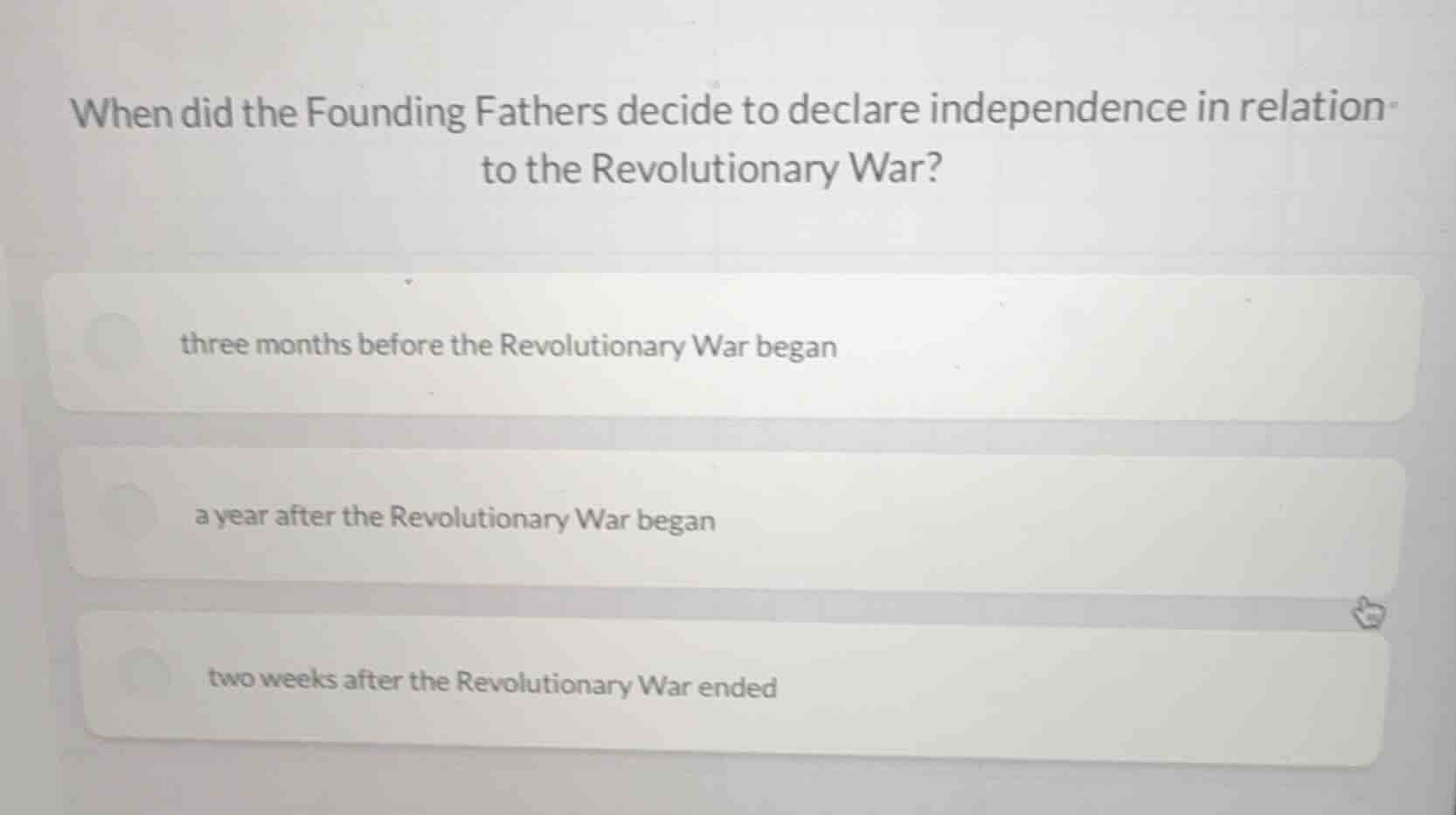 when did the founding fathers decide to declare independence in relatio…