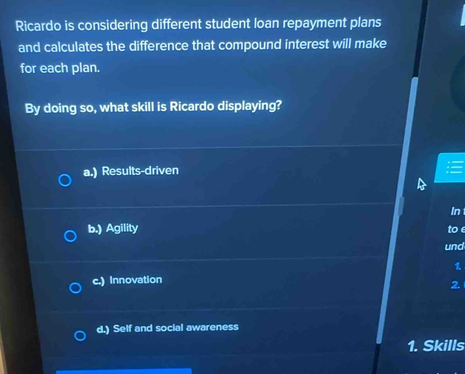 ricardo is considering different student loan repayment plans and calcu…