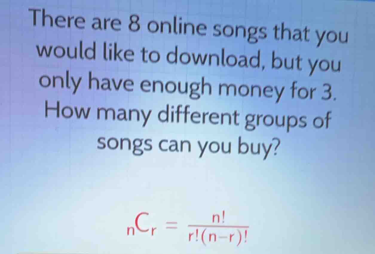 there are 8 online songs that you would like to download, but you only …
