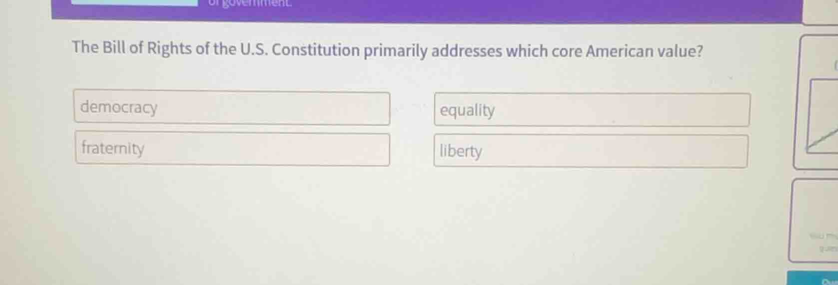 the bill of rights of the u.s. constitution primarily addresses which c…