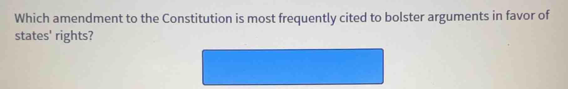 which amendment to the constitution is most frequently cited to bolster…