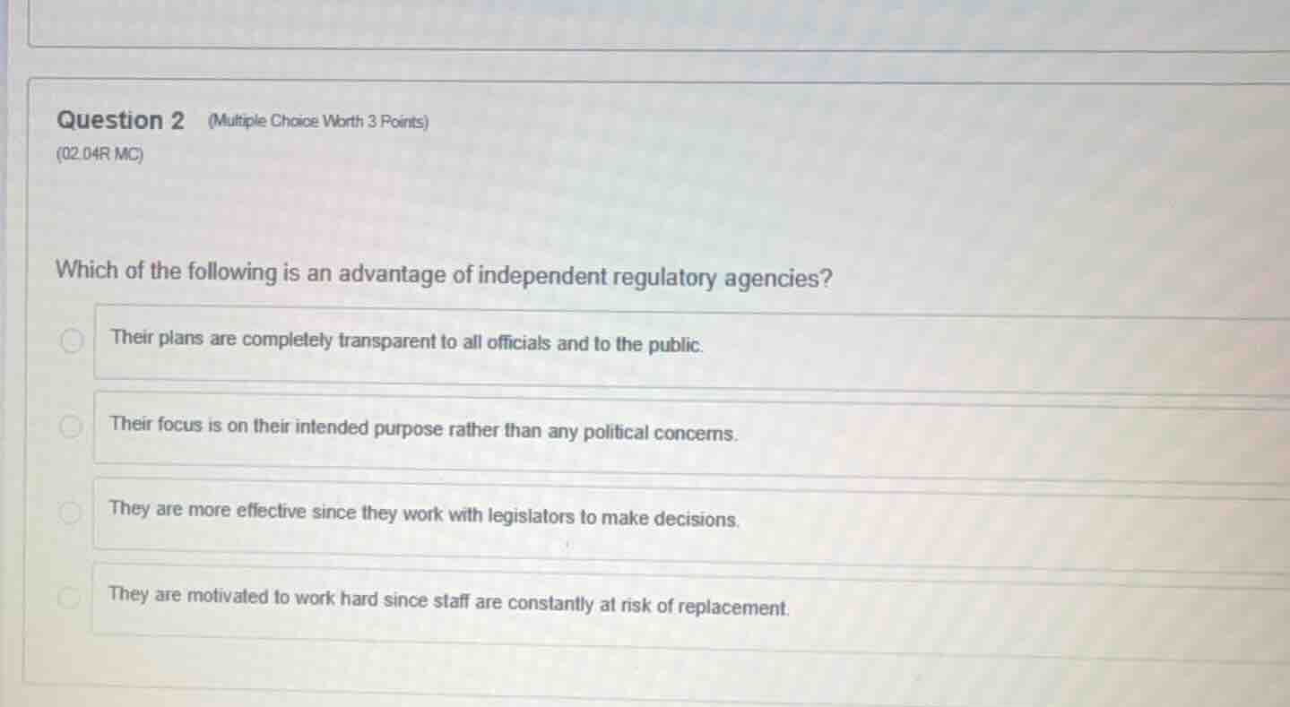 question 2 (multiple choice worth 3 points) (02.04r mc) which of the fo…