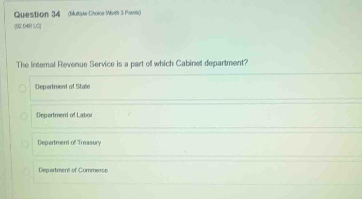 question 34 (multiple choice worth 3 points) (02.04r lc) the internal r…