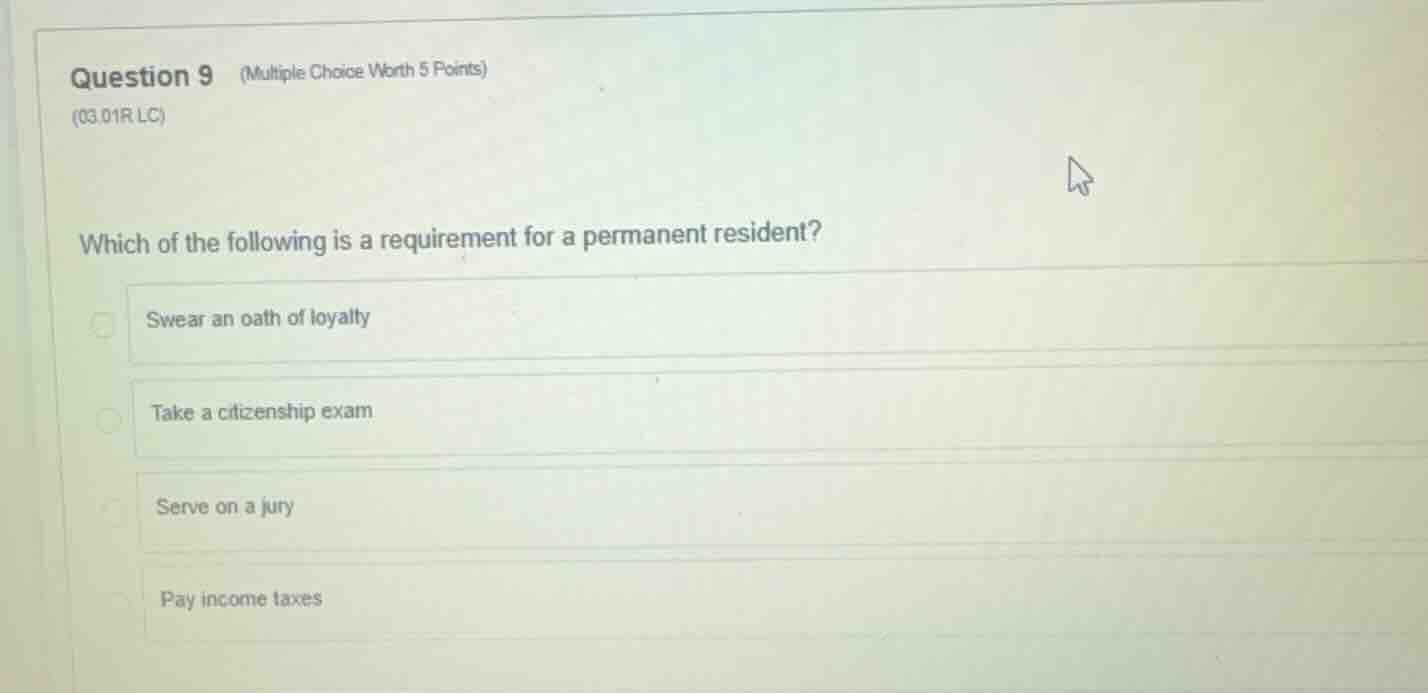 question 9 (multiple choice worth 5 points) (03.01r lc) which of the fo…