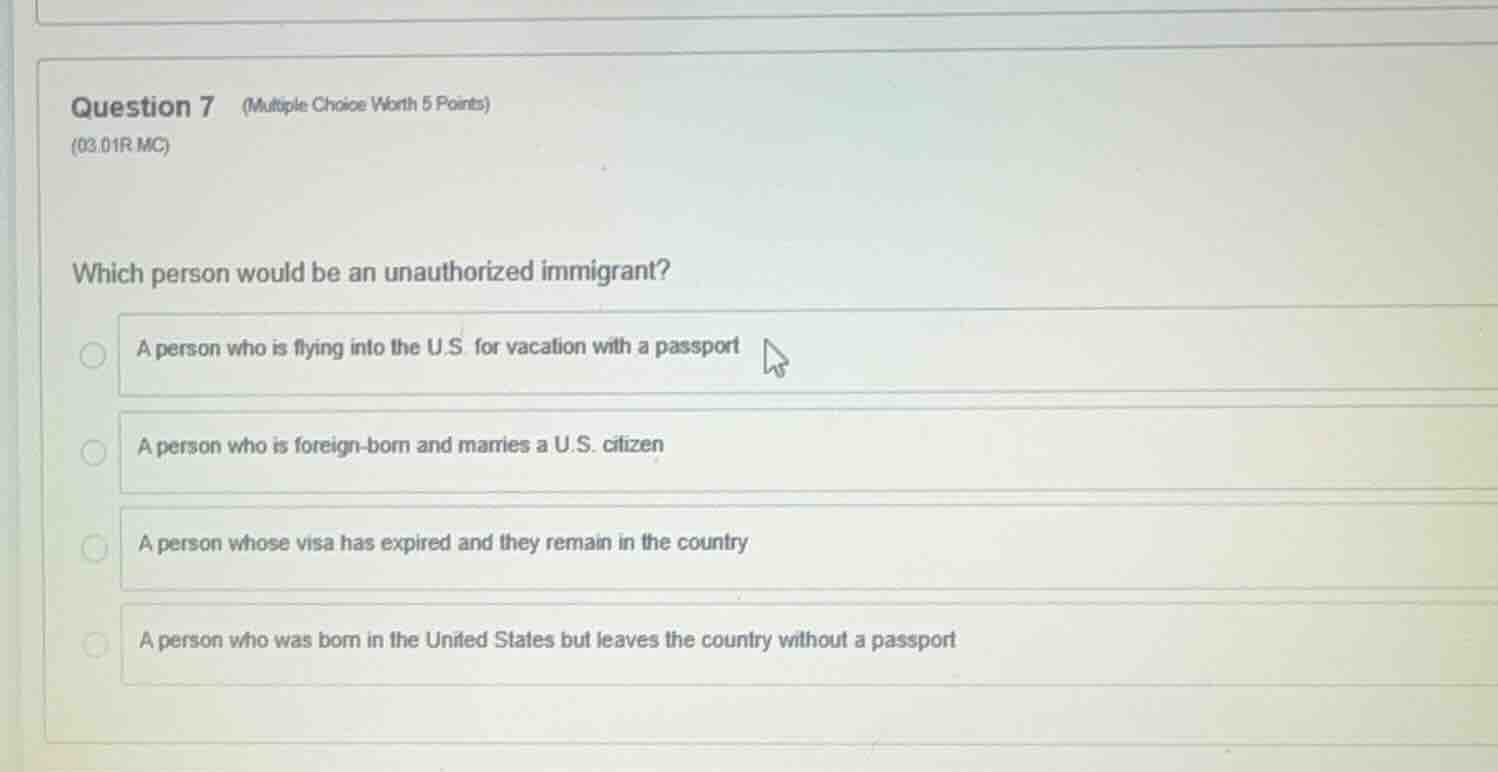 question 7 (multiple choice worth 5 points) (03.01r mc) which person wo…