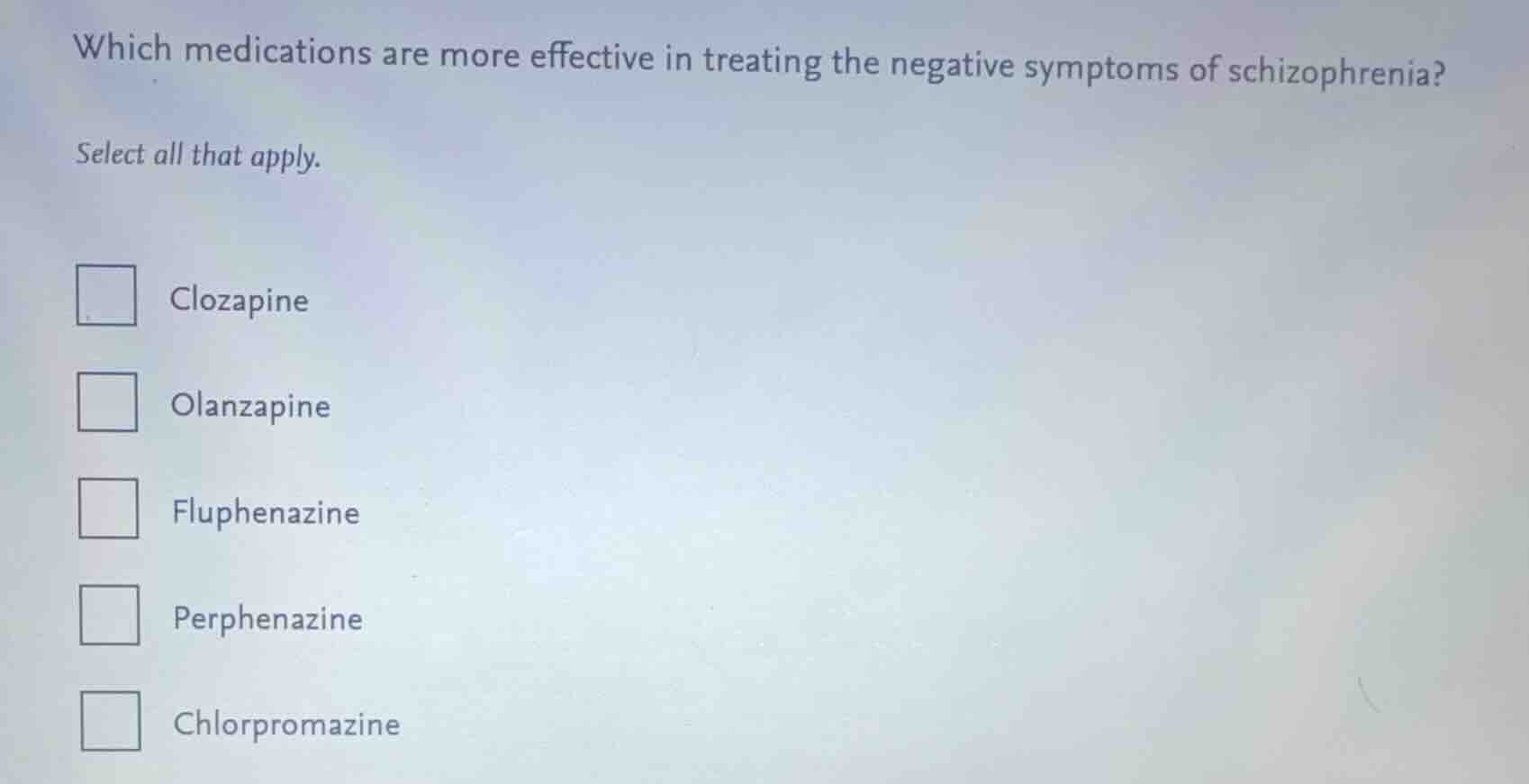 which medications are more effective in treating the negative symptoms …
