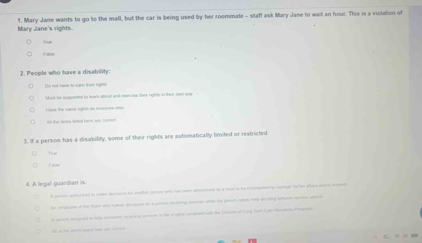 1. mary jane wants to go to the mall, but the car is being used by her …
