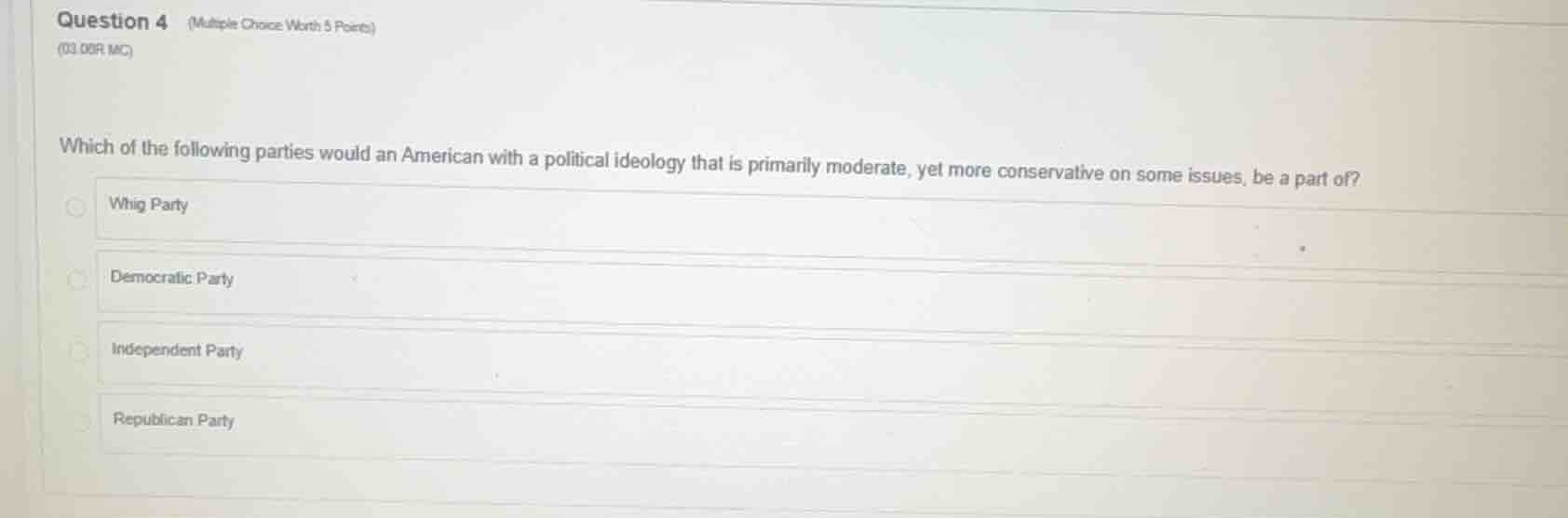 question 4 (multiple choice worth 5 points) (03.05r mc) which of the fo…