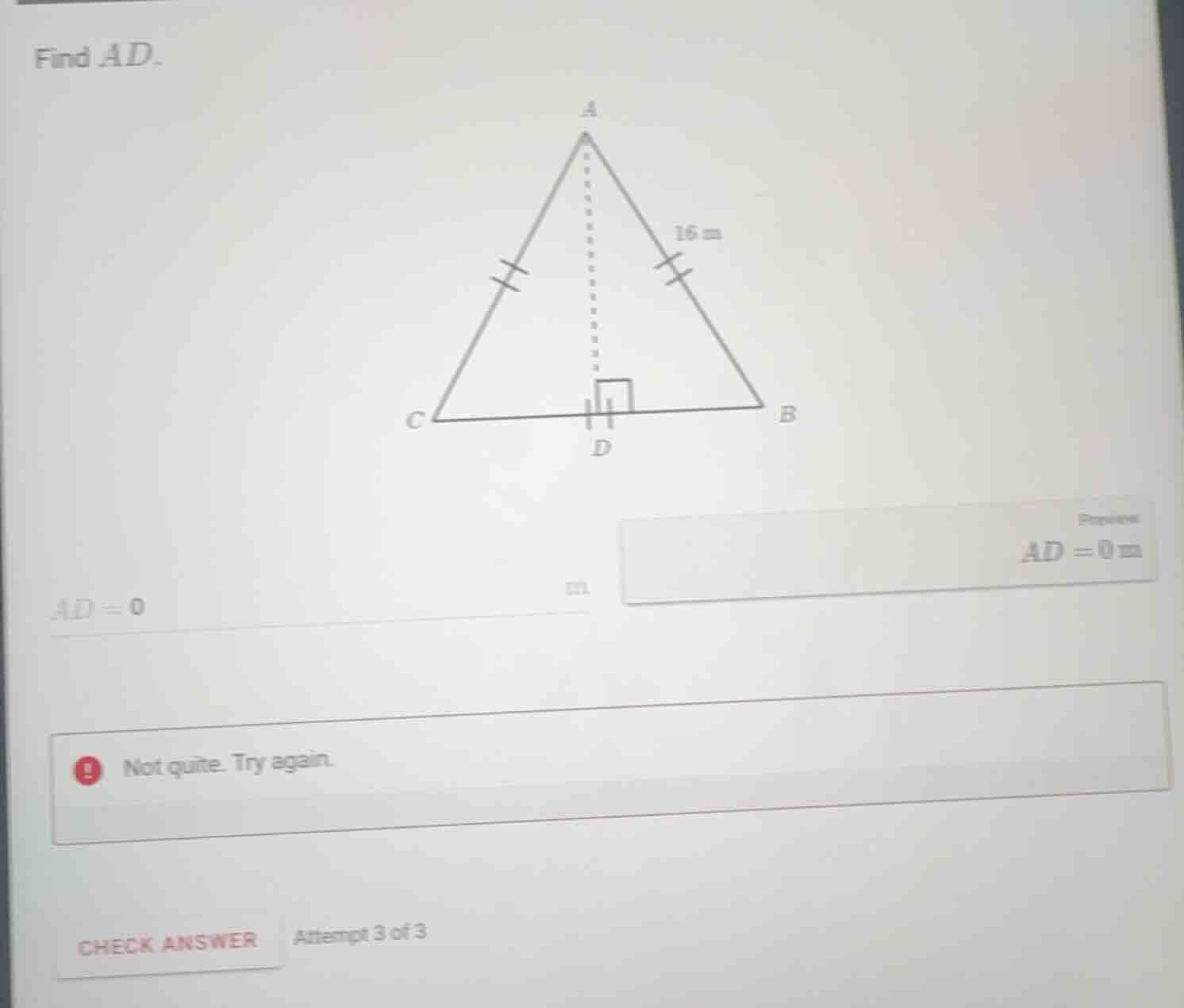 find \\(ad\\).