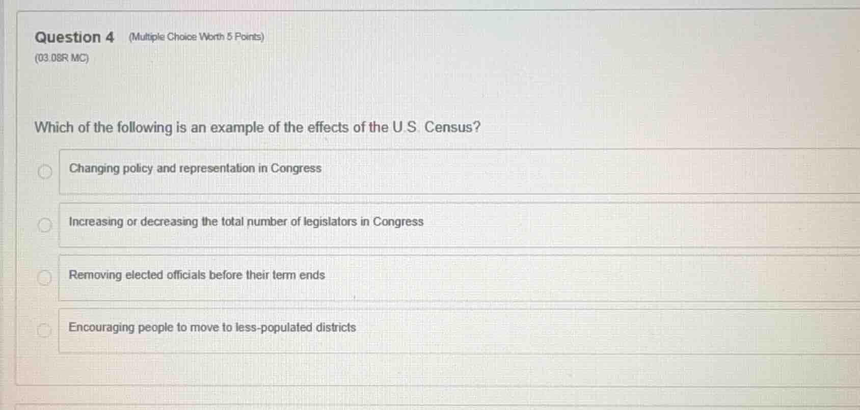 question 4 (multiple choice worth 5 points) (03.08r mc) which of the fo…
