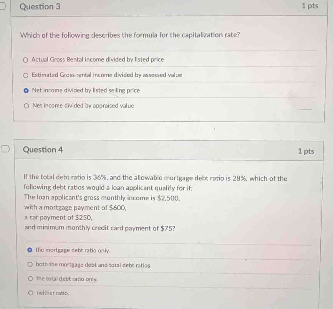 question 3 which of the following describes the formula for the capital…