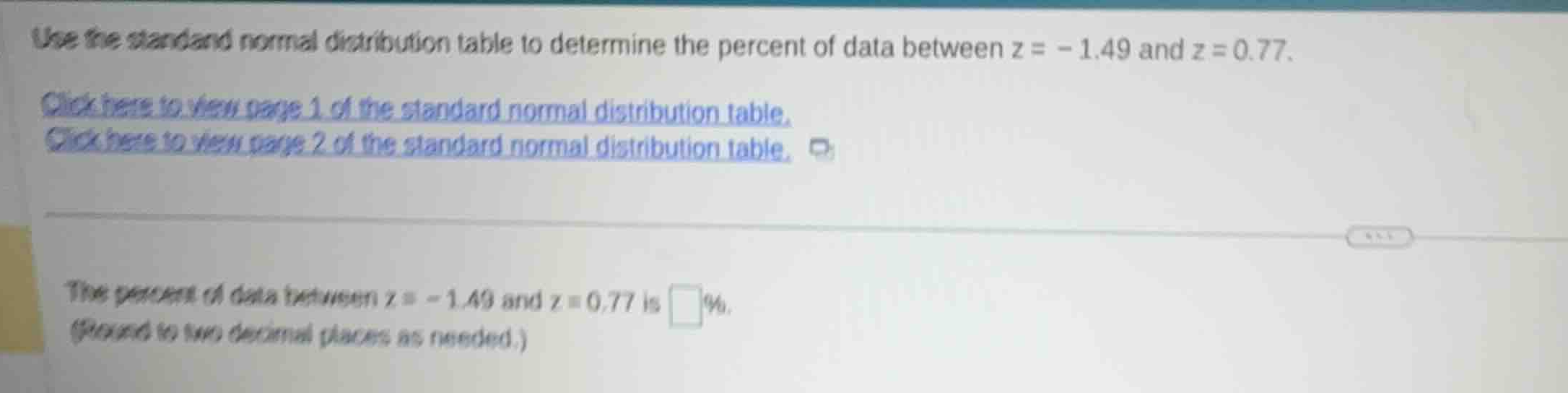 use the standard normal distribution table to determine the percent of …