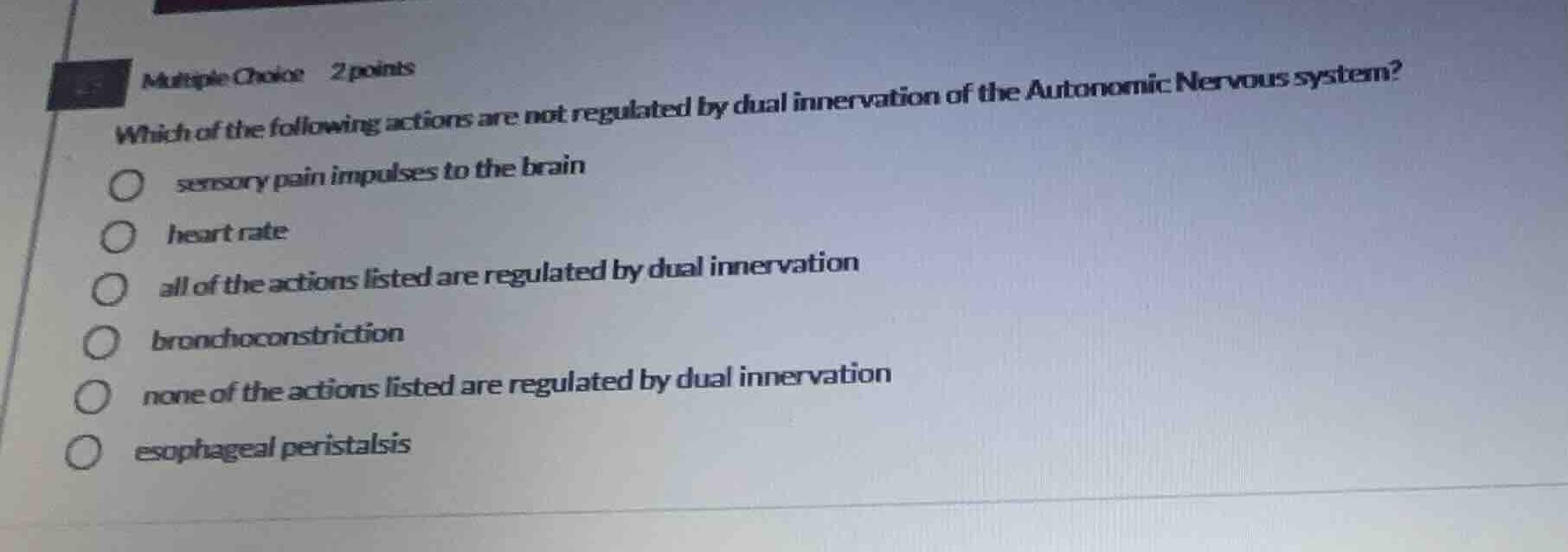 multiple choice 2 points which of the following actions are not regulat…