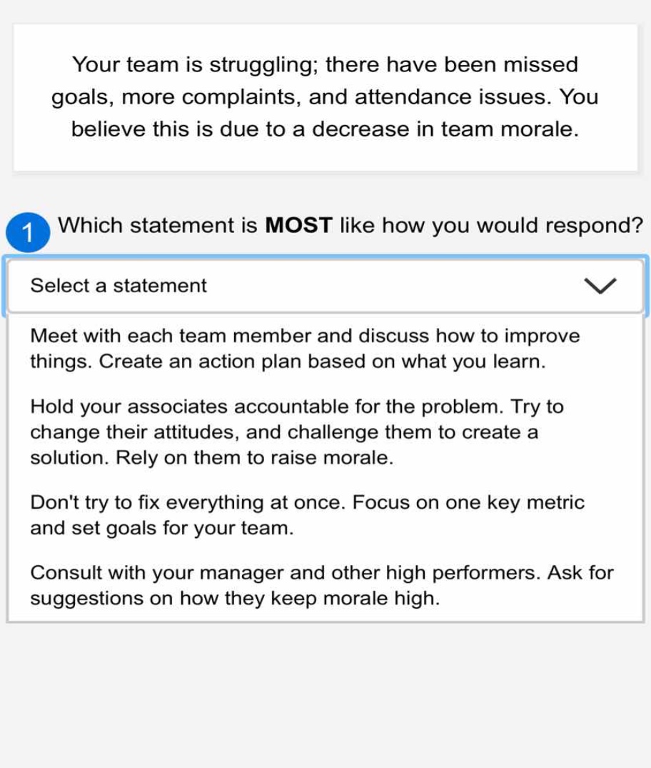 your team is struggling; there have been missed goals, more complaints,…