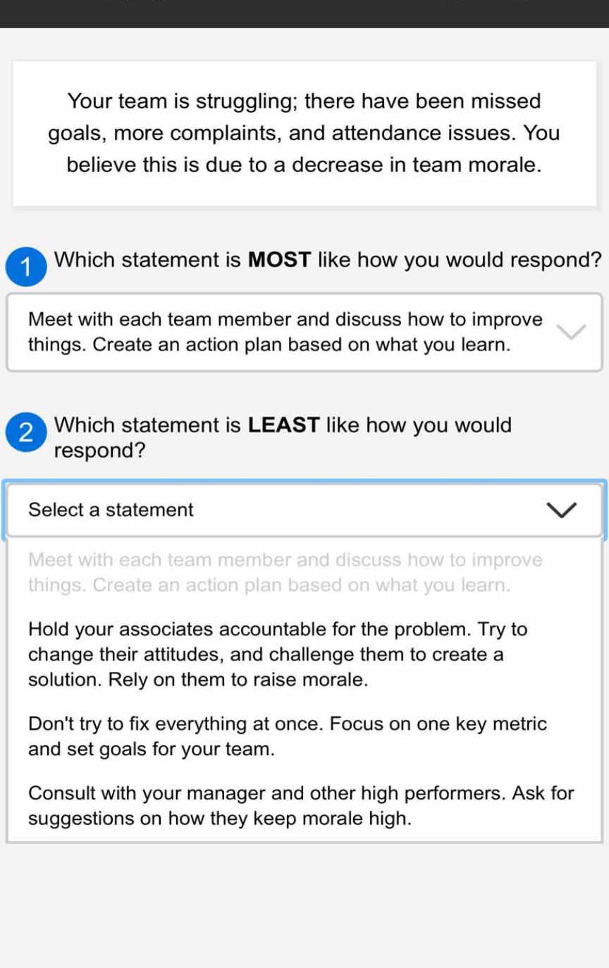 your team is struggling; there have been missed goals, more complaints,…
