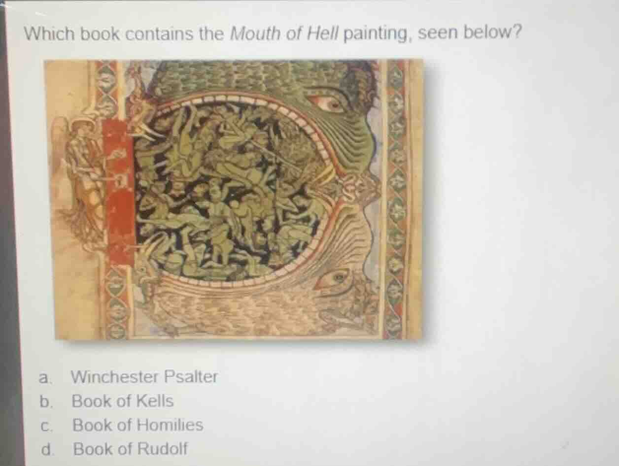 which book contains the mouth of hell painting, seen below? a. winchest…