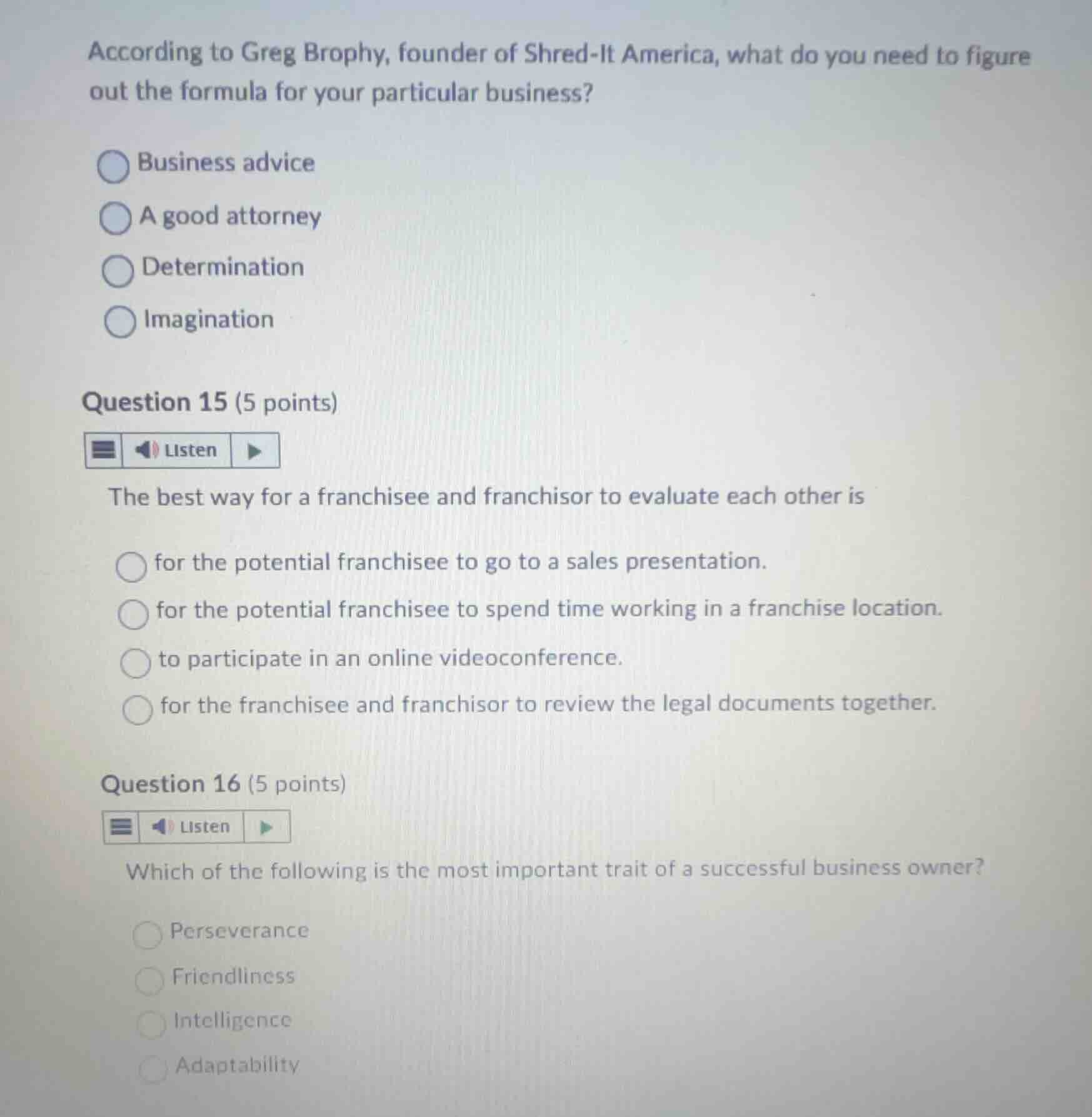 according to greg brophy, founder of shred-it america, what do you need…