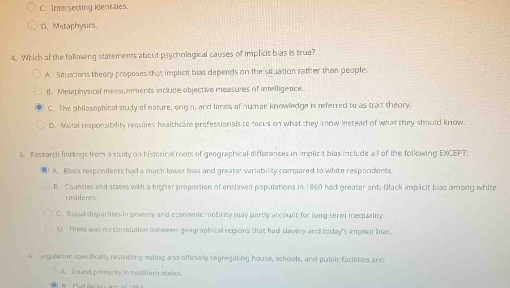 4. which of the following statements about psychological causes of impl…
