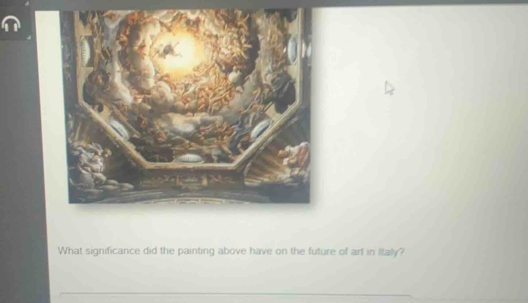 what significance did the painting above have on the future of art in i…