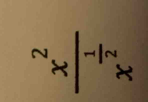 the image shows a mathematical expression oriented sideways. when rotat…