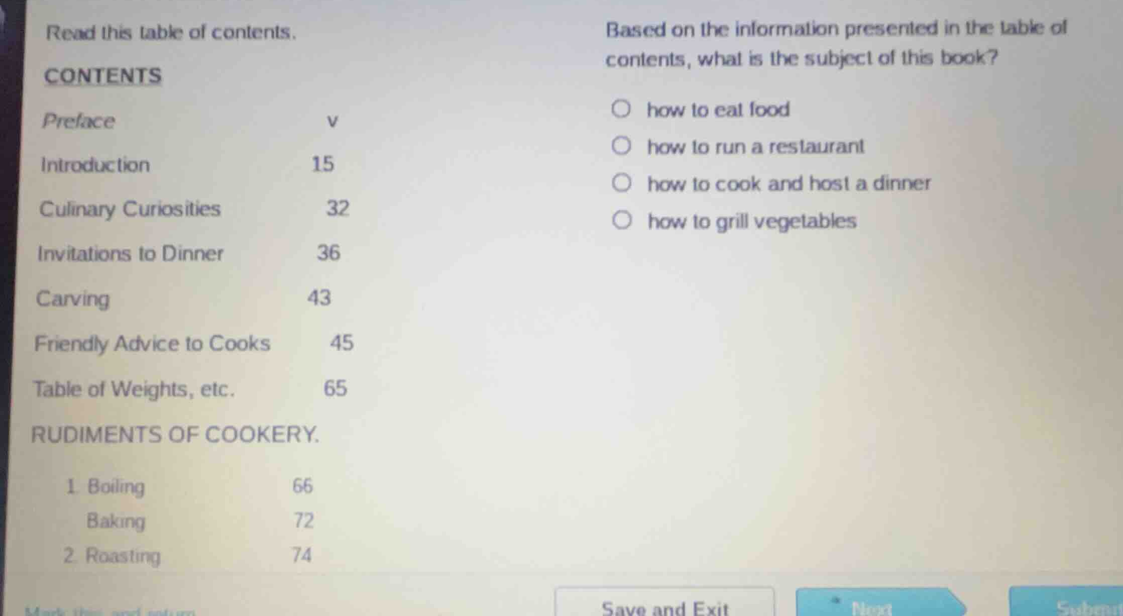 read this table of contents. contents preface v introduction 15 culinar…