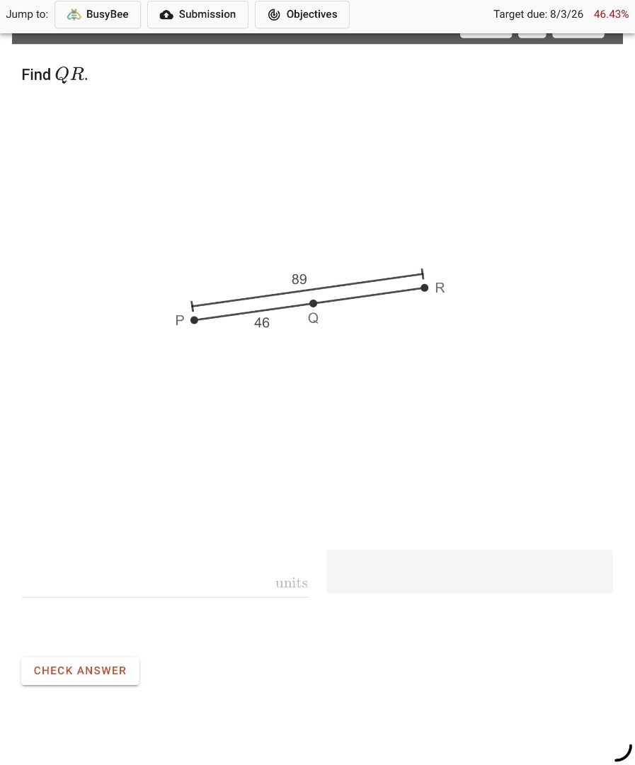 find \\(qr\\).
