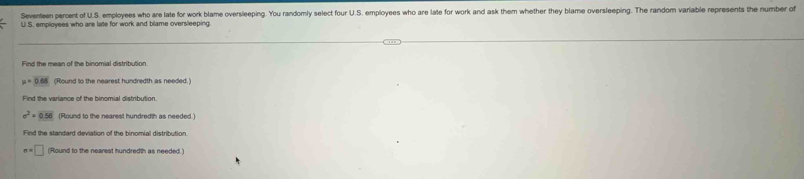 seventeen percent of u.s. employees who are late for work blame oversle…
