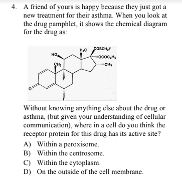 4. a friend of yours is happy because they just got a new treatment for…