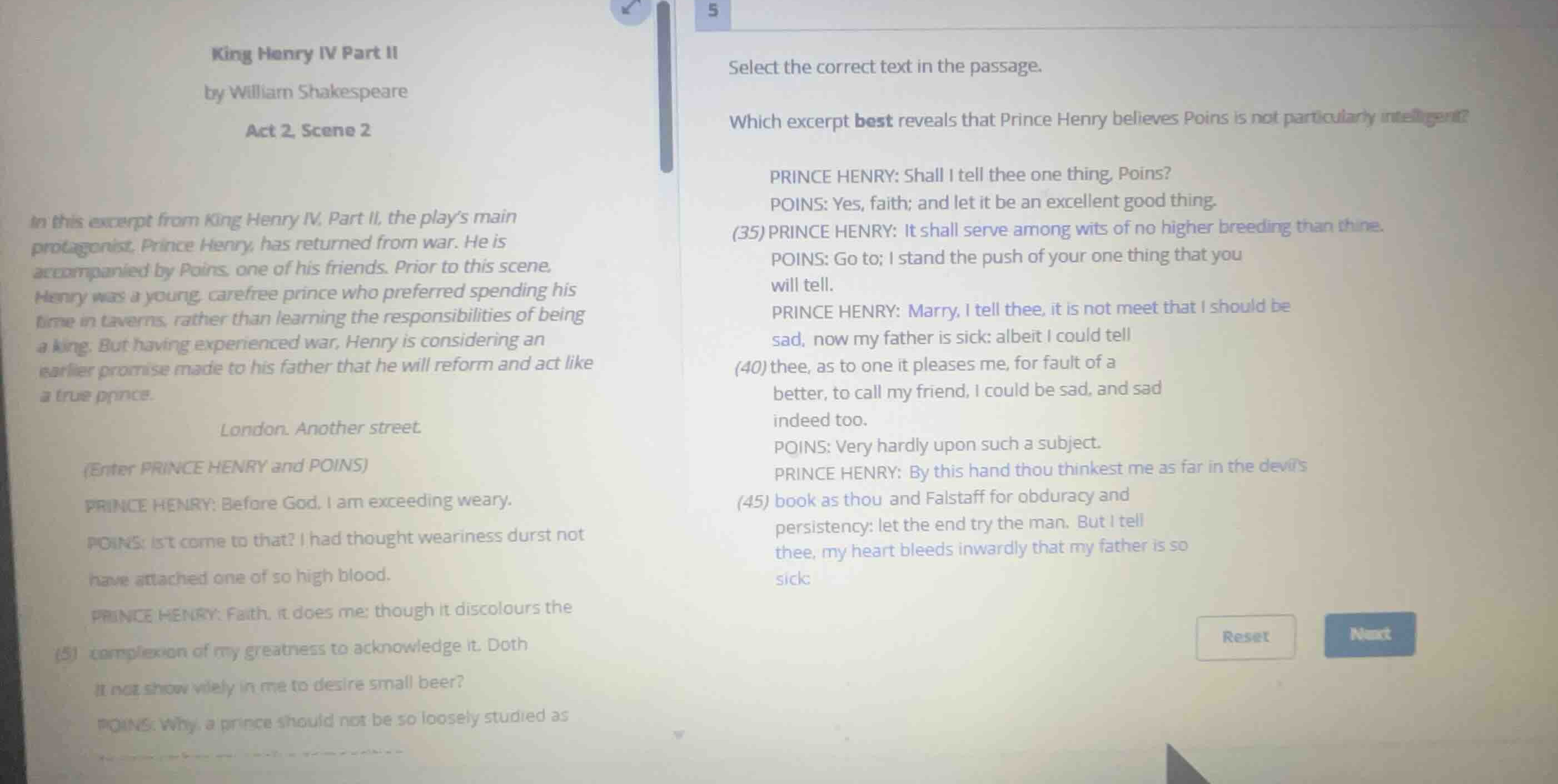 king henry iv part ii by william shakespeare act 2, scene 2 in this exc…