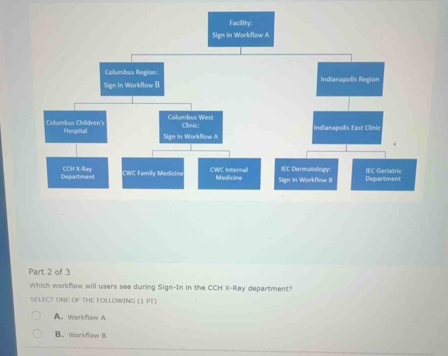 part 2 of 3 which workflow will users see during sign-in in the cch x-r…