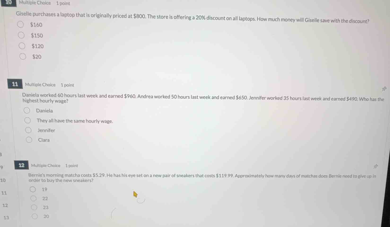 10 multiple choice 1 point giselle purchases a laptop that is originall…