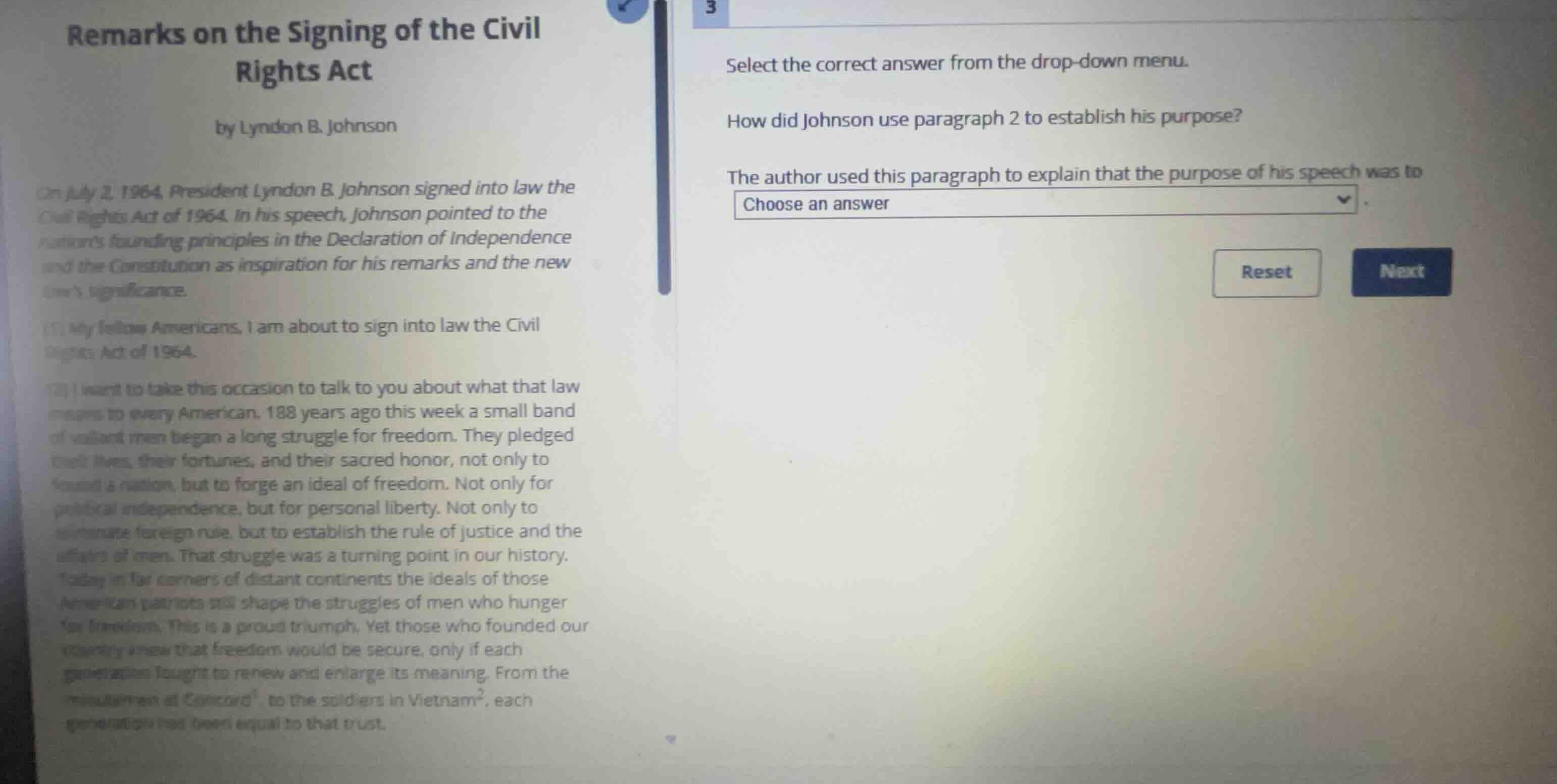 remarks on the signing of the civil rights act by lyndon b. johnson on …