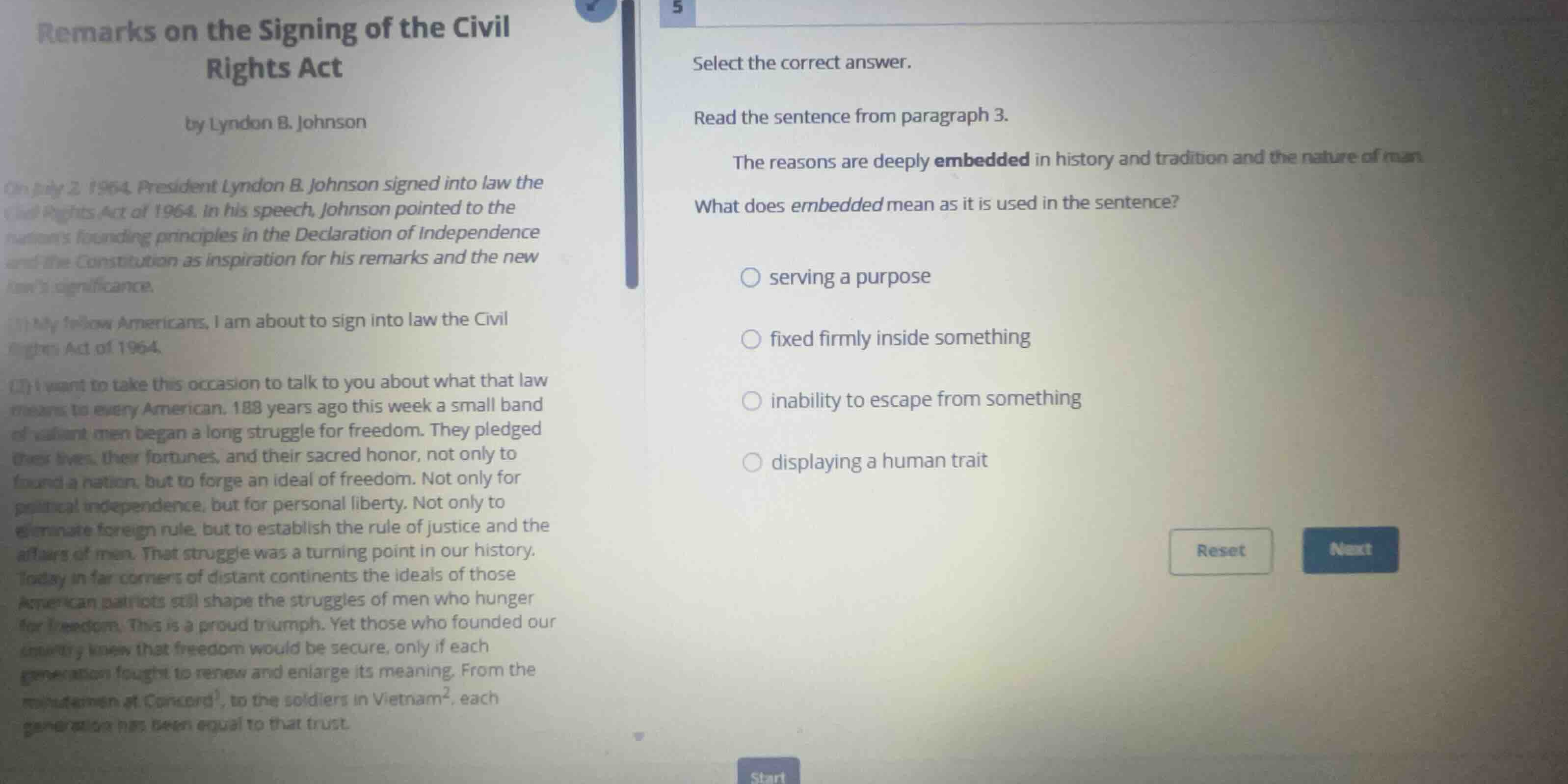 select the correct answer. read the sentence from paragraph 3. the reas…