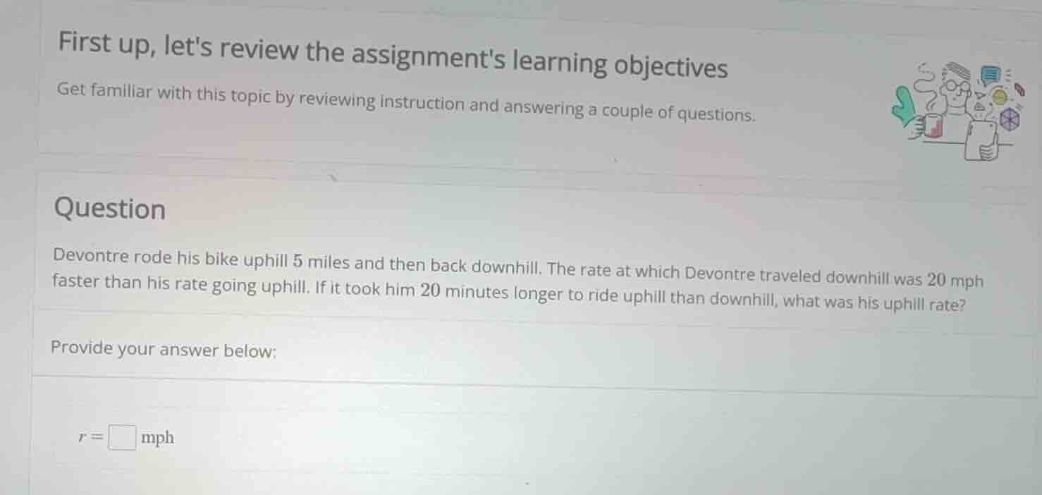 first up, lets review the assignments learning objectives get familiar …