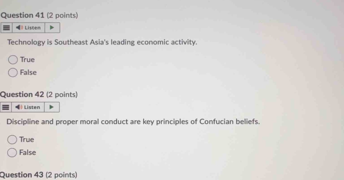 question 41 (2 points) technology is southeast asias leading economic a…