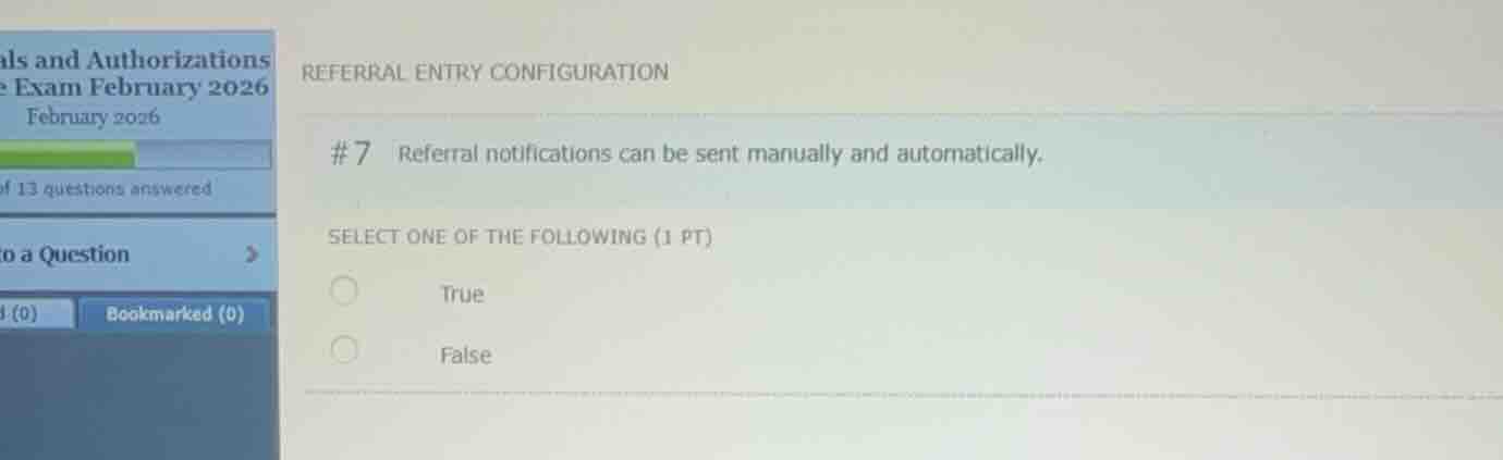 referral entry configuration #7 referral notifications can be sent manu…