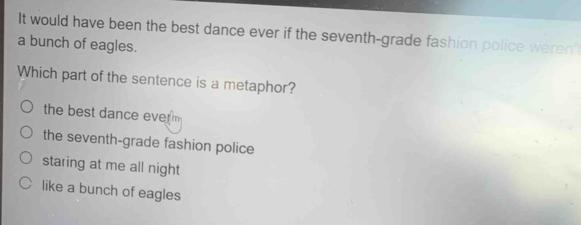 it would have been the best dance ever if the seventh-grade fashion pol…