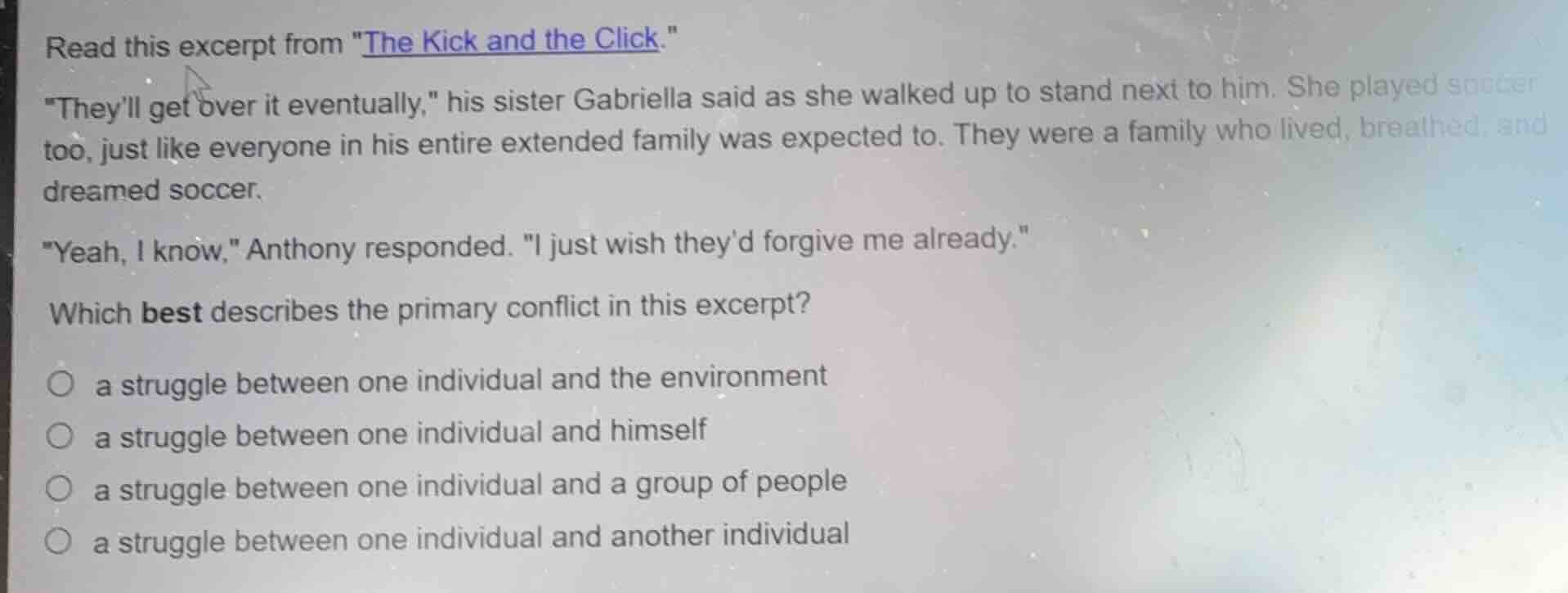 read this excerpt from \the kick and the click.\ \theyll get over it ev…