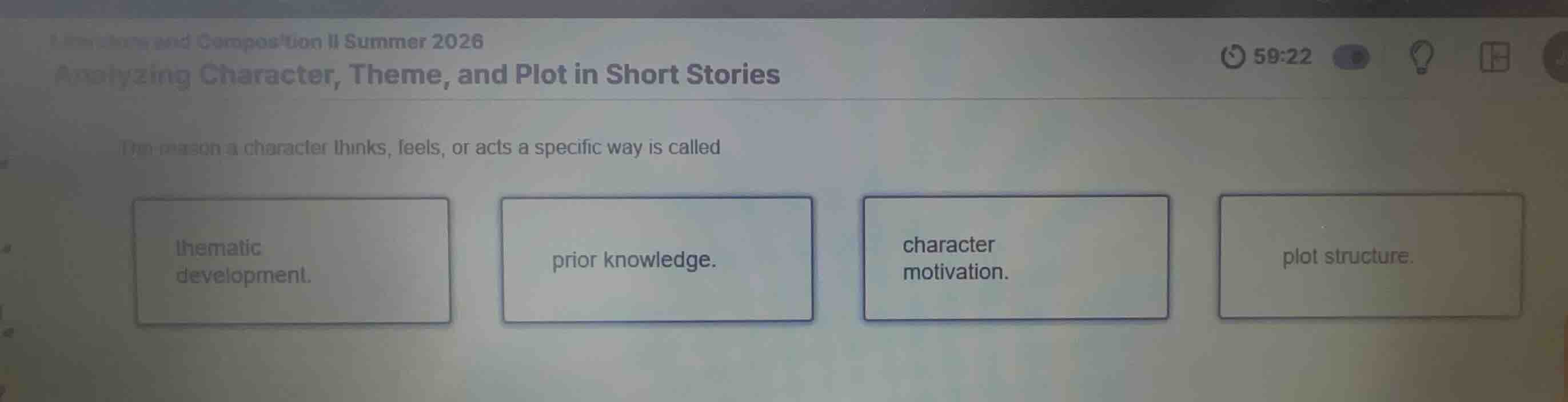 analyzing character, theme, and plot in short stories the reason a char…
