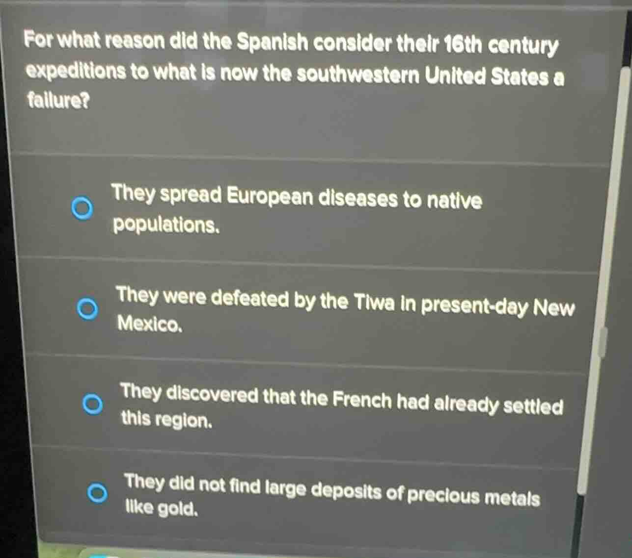 for what reason did the spanish consider their 16th century expeditions…